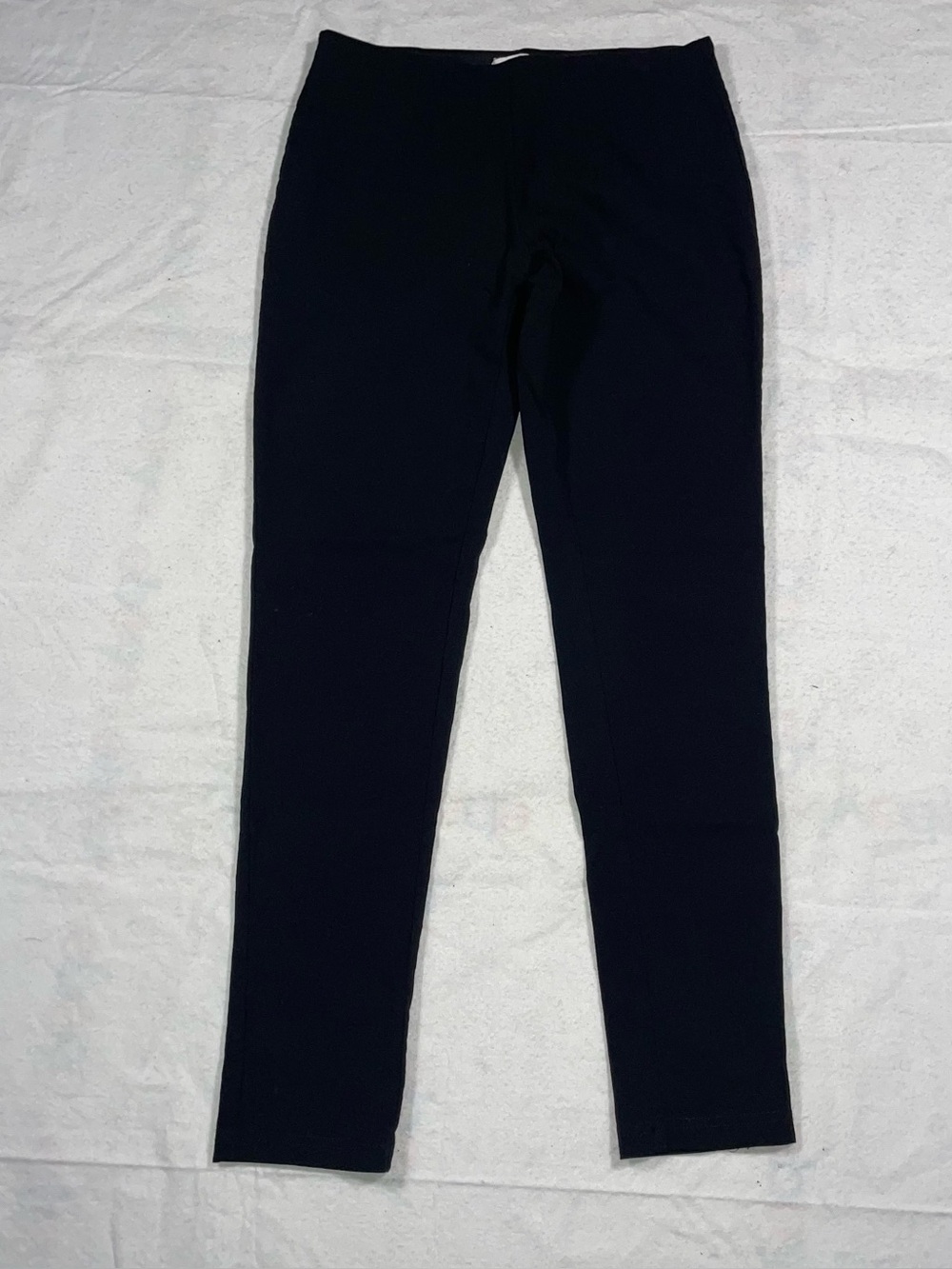 Calvin Klein 4 Black Slim Fit Elastic Waist Trouser Bottoms Classic Workwear